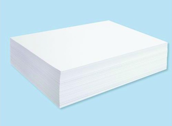 Stack of high-quality Woodfree Paper, ideal for printing and writing