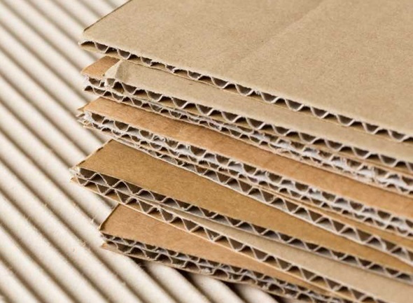 Large rolls of Test Liner paper, essential for corrugated packaging
